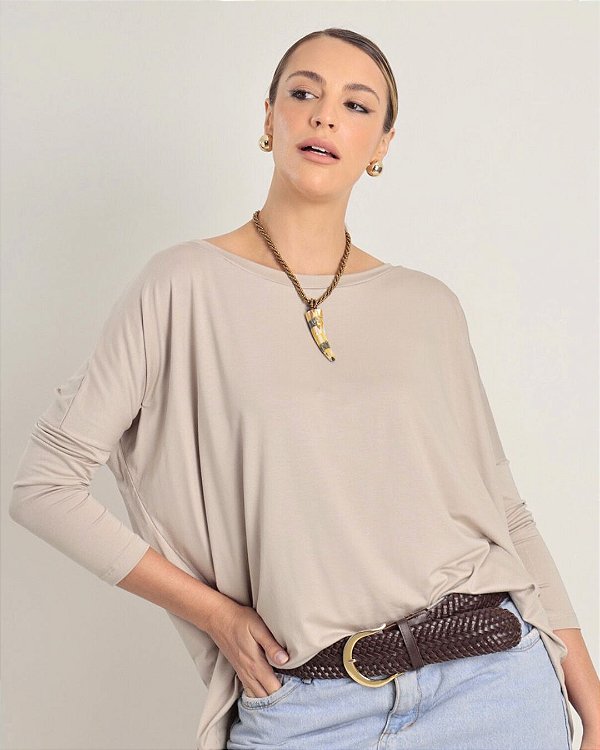 Blusa Alcaçus AREIA