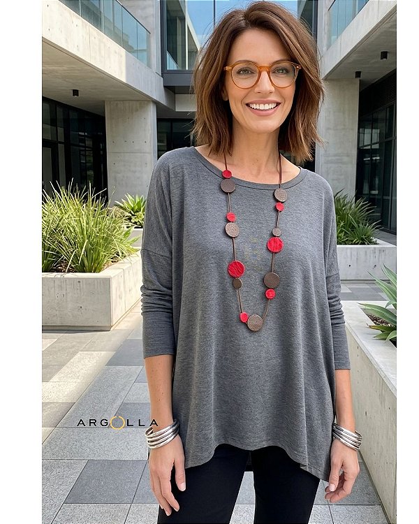 Blusa Alcaçus Mescla