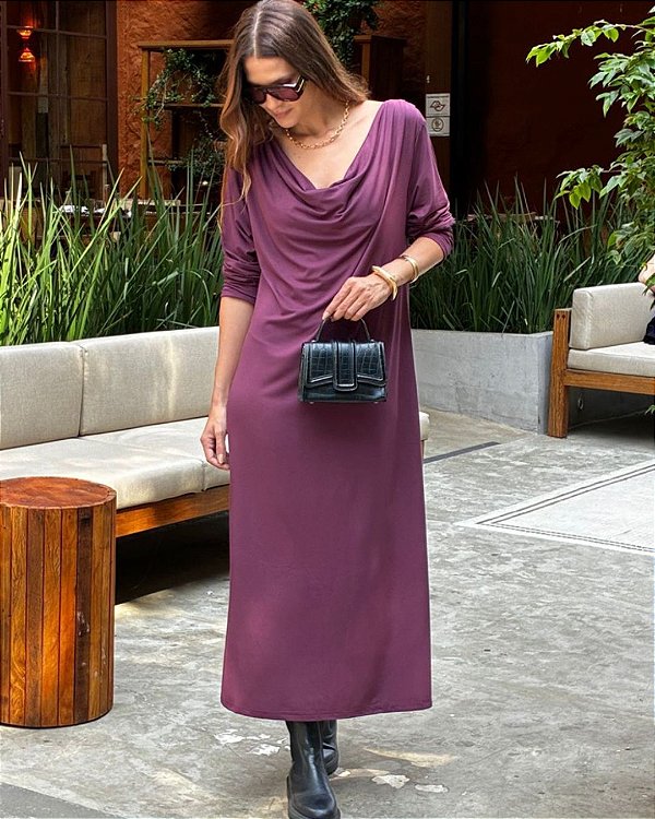 Vestido Menton Viscose com Elastano - UVA