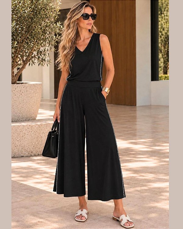 Conjunto Saint Tropez Preto