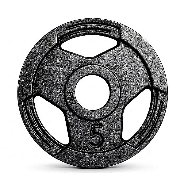 Anilha Olímpica Ferro Sport 51mm - Peso 5kg - par