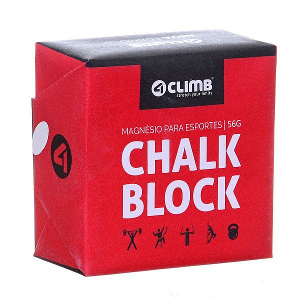 Magnésio (Gym Chalk) - bloco de 56 gramas - unidade