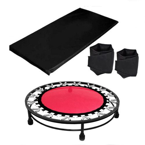 Kit Treino - Caneleira Par 3kg + Colchonete + Mini Jump