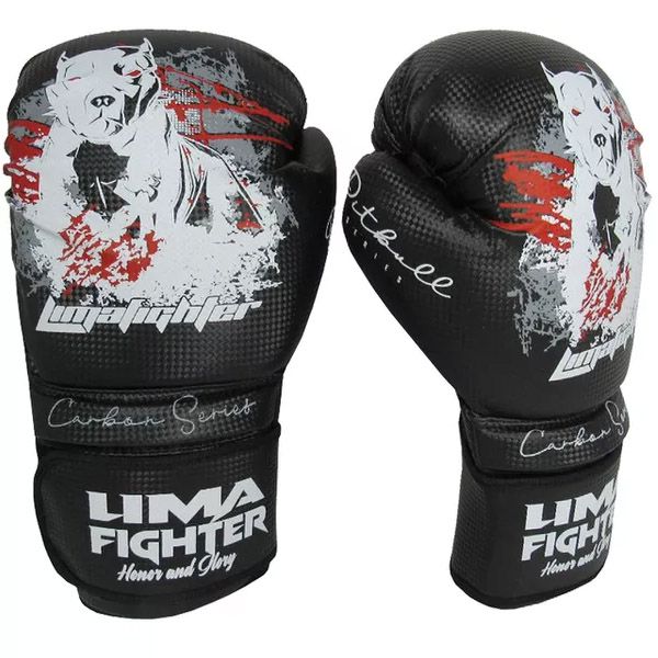 Luva Muay Thai/ Boxe  - Lima Fighter Pitbull3 - 14oz