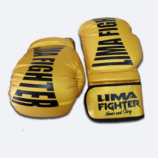 LUVA MUAY THAI/ BOXE LIMA FIGHTER  - 12 OZ