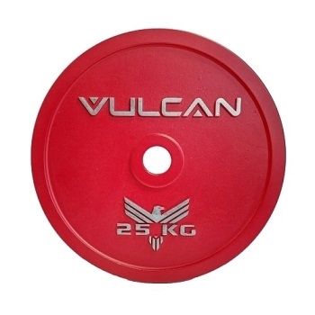 Anilhas Vulcan Olímpicas de Ferro Calibradas em Kilos - pares