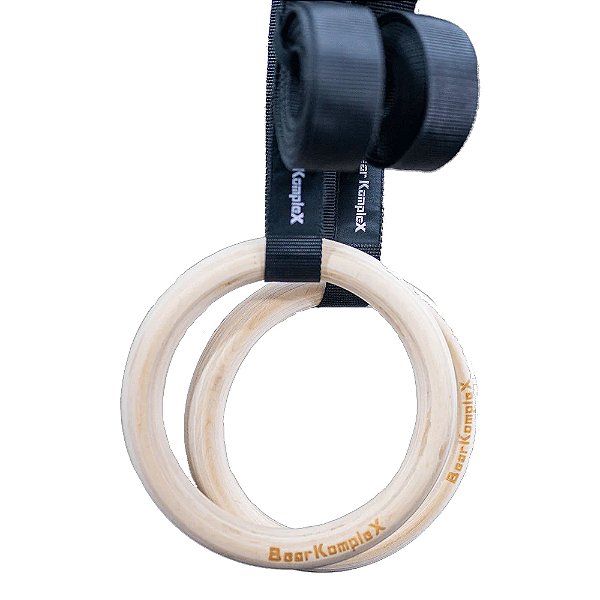 Argola Madeira com Cintas de 14',9" Pés (4,54mt) - Marca Bear Komplex