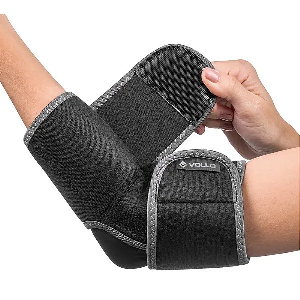 Cotoveleira de Compressão Ajustável em Neoprene Vollo
