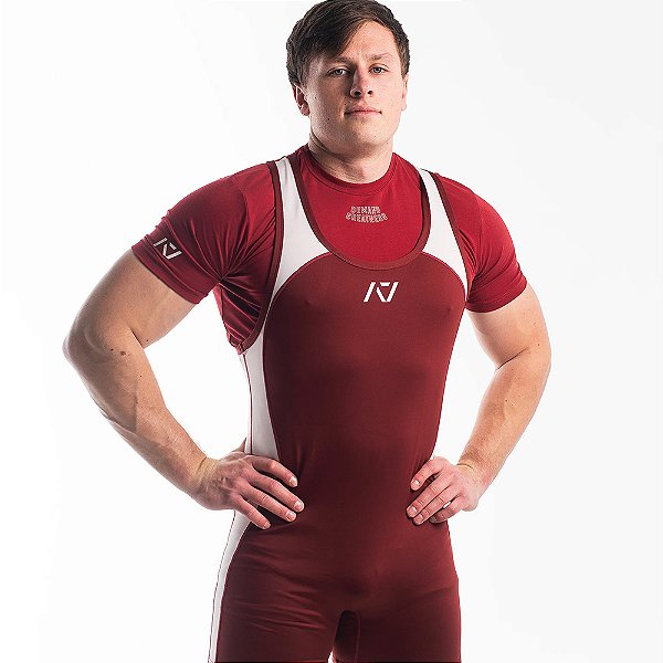 Singlet Powerlifting A7 - Ivory Rose