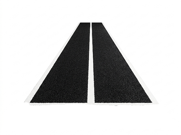 Pista de Grama Sintética para HYROX Raiada- 12mt C x 2mt L