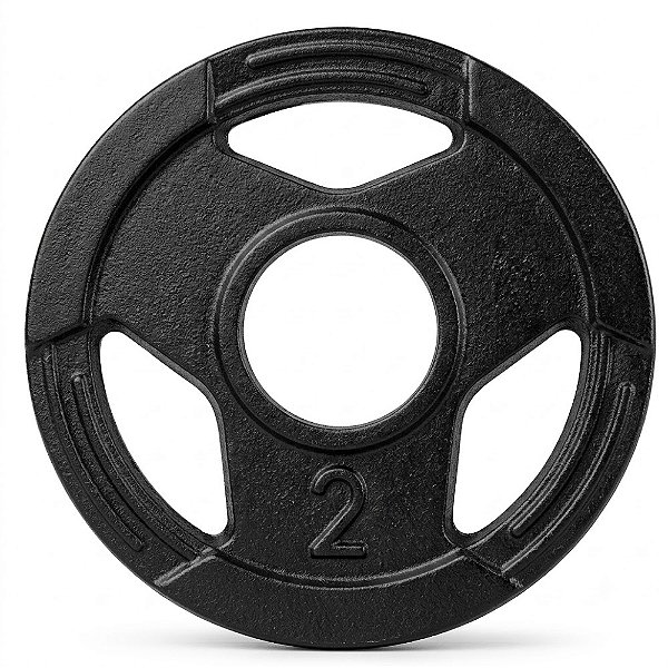 Anilha Olímpica Ferro 51mm Sport - 2kg - par