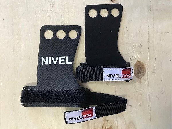 Hand Grip NIVELBOX V2- Fibra Carbono - 3 furos