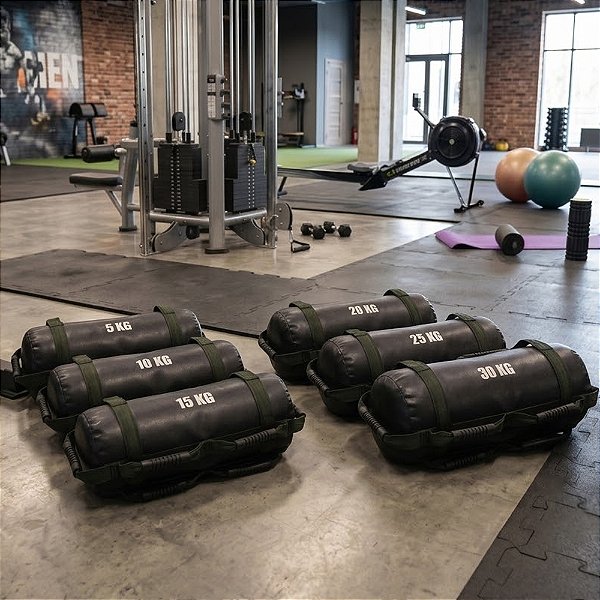 Sand Bag (Power Bag) Treino Hyrox - Cor Preto