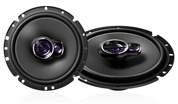 Par de Alto-Falante Triaxial Pioneer TS-1760BR 6 Polegadas 100W RMS 4 Ohms Triaxial Bobina Simples