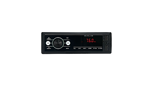 Rádio Multilaser Evolve Touch, Bluetooth, 4x25W, 2 Usb, FM, Auxiliar, 2RCA