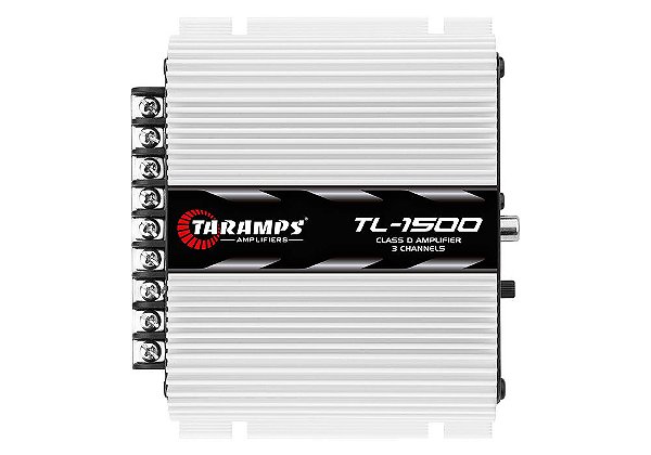 Módulo Amplificador Taramps TL 1500 Classe D 390W RMS 3 Canais 2 Ohms