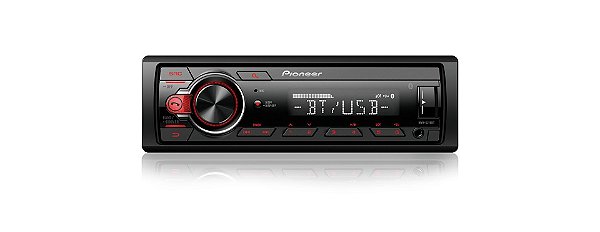 Rádio Pioneer MVH-S218BT Bluetooth FM MP3 USB Auxiliar