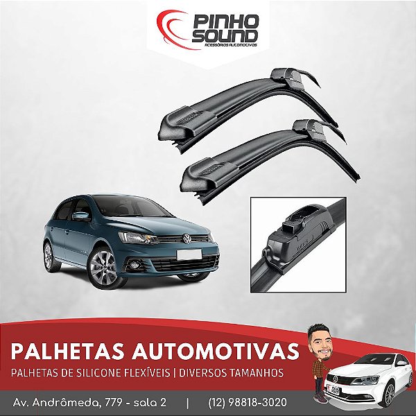 Palheta Silicone Limpador Parabrisas Universal (unidade)