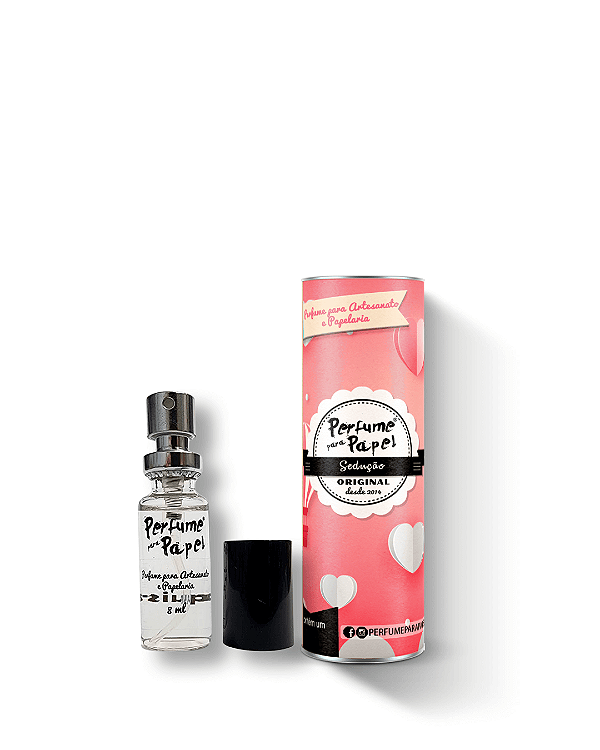 SEDUÇÃO 8 ml - MINI Perfume para Artesanato e Papelaria - Perfume para Papel
