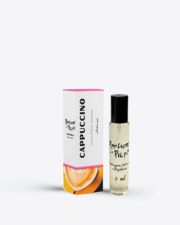 CAPPUCCINO 8 ml - MINI Perfume para Artesanato e Papelaria - Perfume para Papel