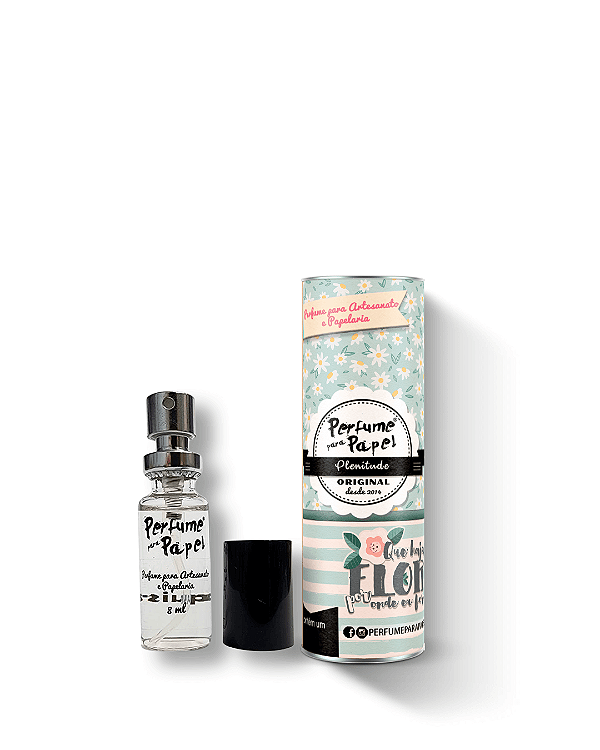 PLENITUDE 8 ml - MINI Perfume para Artesanato e Papelaria Coleção Vilarejo - Perfume para Papel