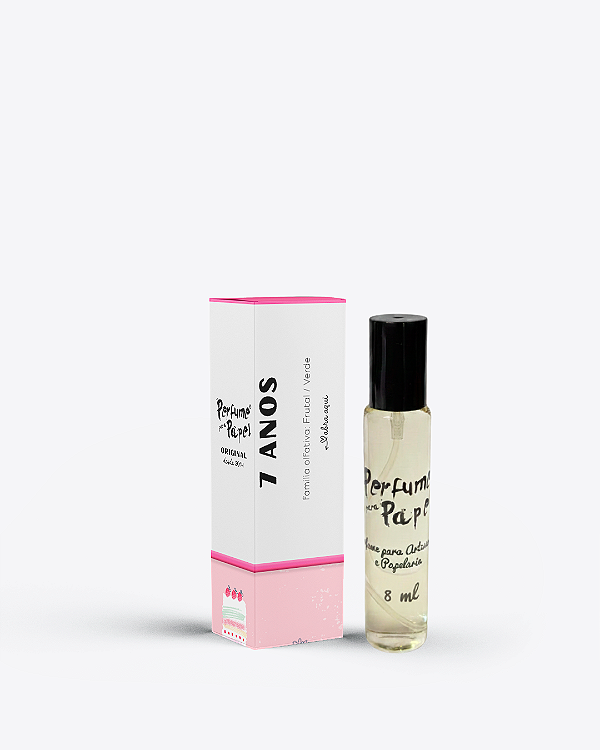 Edição 7 ANOS 8 ml - MINI Perfume para Artesanato e Papelaria - Perfume para Papel