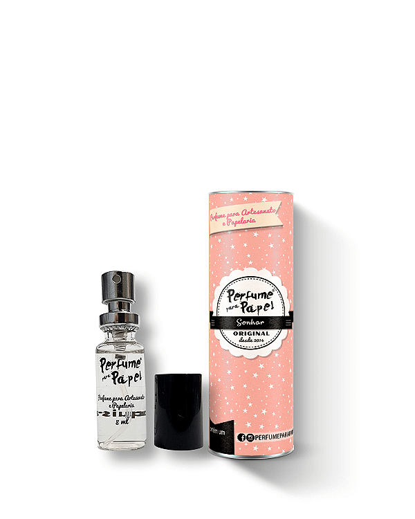 SONHAR 8 ml - MINI Perfume para Artesanato e Papelaria - Perfume para Papel