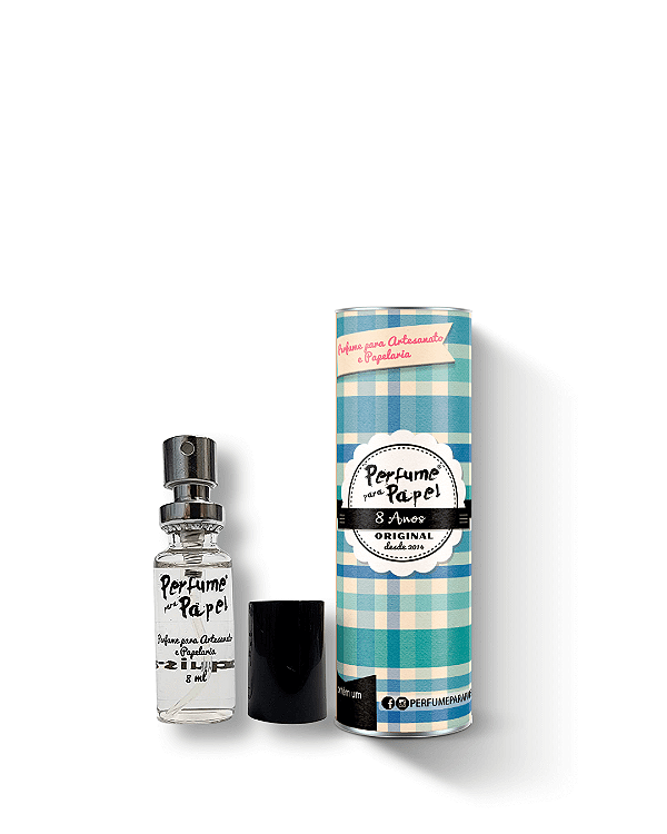 Edição 8 ANOS 8 ml - MINI Perfume para Artesanato e Papelaria - Perfume para Papel