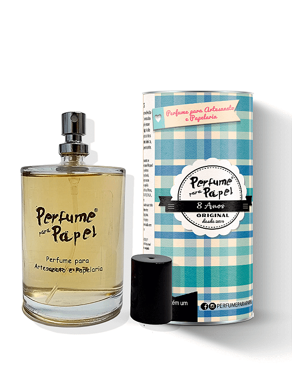 Edição 8 ANOS 100 ml - MEGA Perfume para Artesanato e Papelaria - Perfume para Papel