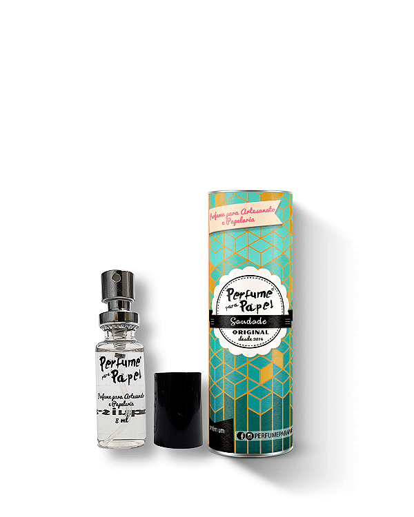 SAUDADE 8 ml - MINI Perfume para Artesanato e Papelaria - Perfume para Papel