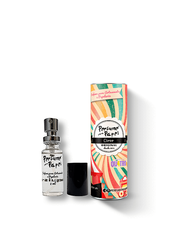 CIRCO 8 ml - MINI Perfume para Artesanato e Papelaria - Perfume para Papel