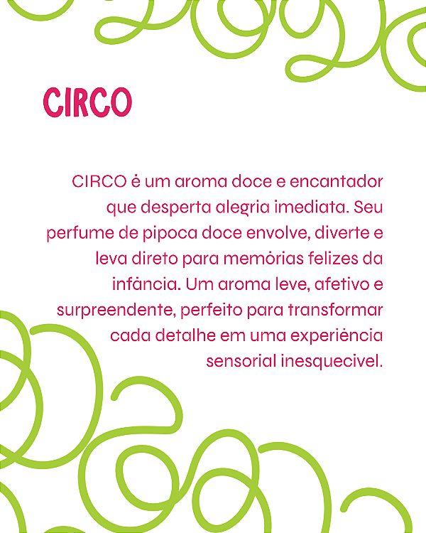 CIRCO 100 Ml - MEGA Perfume Para Artesanato e Papelaria - Perfume para Papel