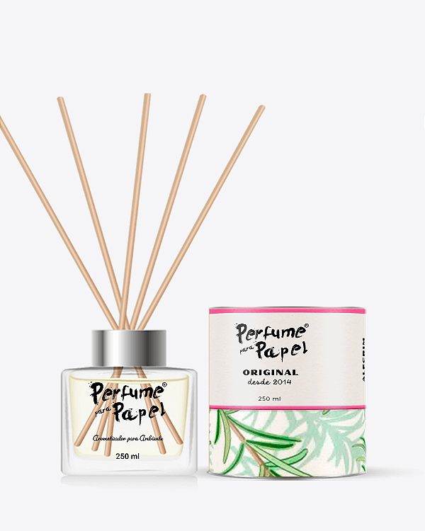 ALECRIM - Difusor de Varetas para Ambiente  250 ml com 10 varetas