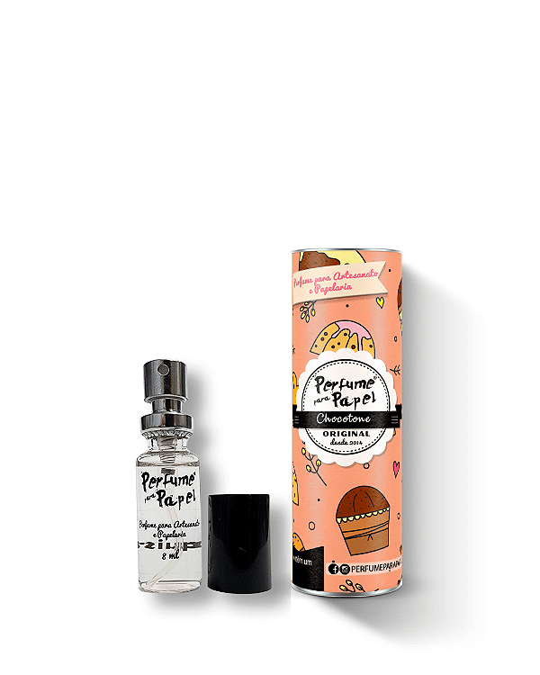CHOCOTONE 8 ml - MINI Perfume para Artesanato e Papelaria - Perfume para Papel