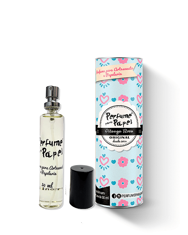 PITANGA ROSA 30 ml - Perfume para Artesanato e Papelaria - Perfume para Papel