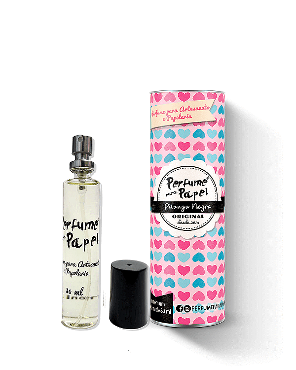 PITANGA NEGRA 30 ml - Perfume para Artesanato e Papelaria - Perfume para Papel
