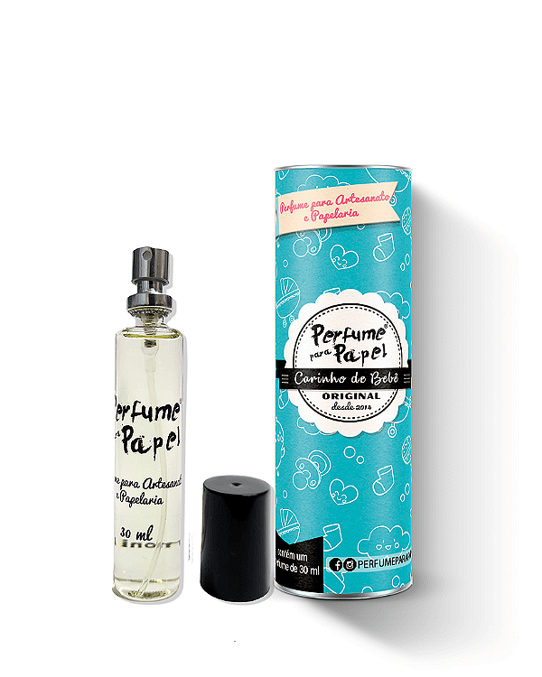 CARINHO DE BEBÊ 30 ml - Perfume para Artesanato e Papelaria - Perfume para Papel