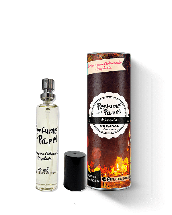MISTÉRIO 30 ml - Perfume para Artesanato e Papelaria - Perfume para Papel