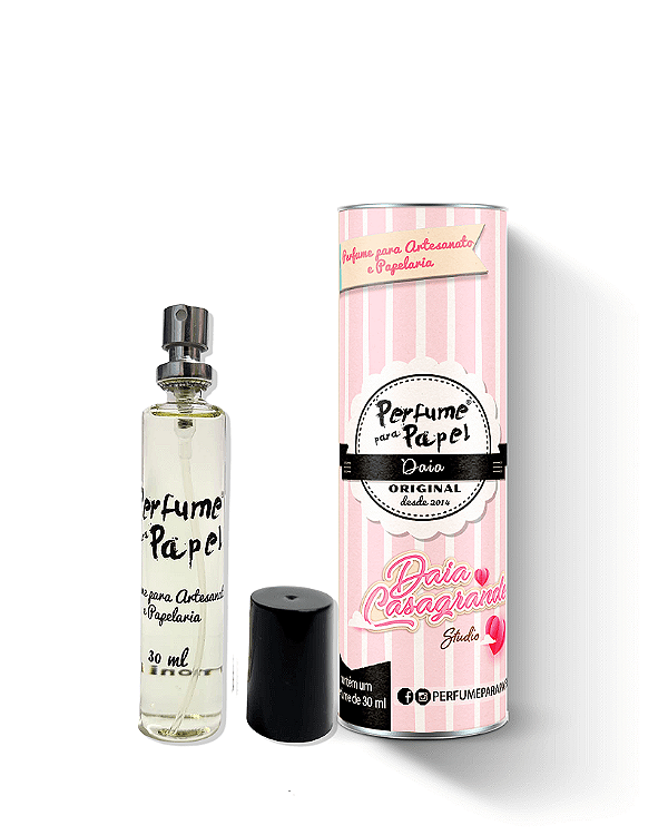 DAIA 30 ml - Perfume para Artesanato e Papelaria Edição Especial - Perfume para Papel