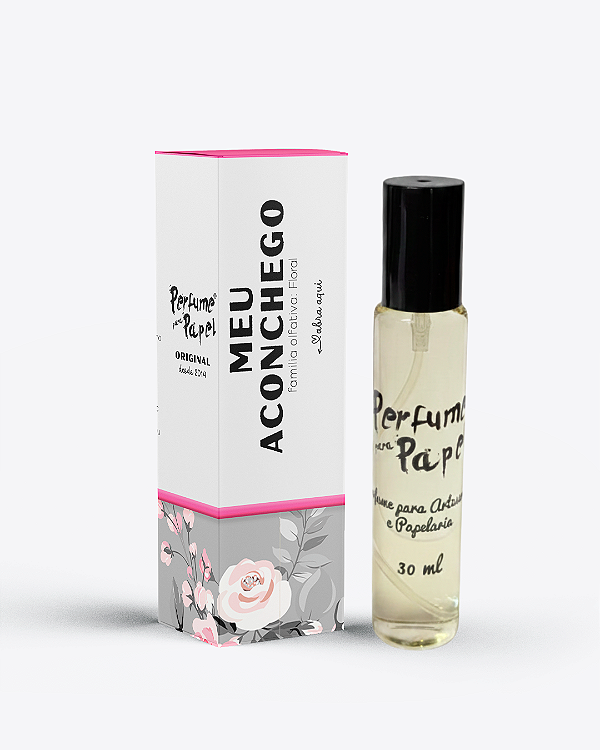 MEU ACONCHEGO 30 ml - Perfume para Artesanato e Papelaria - Perfume para Papel