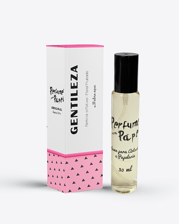 GENTILEZA 30 ml - Perfume para Artesanato e Papelaria - Perfume para Papel