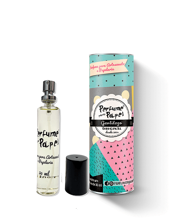 GENTILEZA 30 ml - Perfume para Artesanato e Papelaria - Perfume para Papel