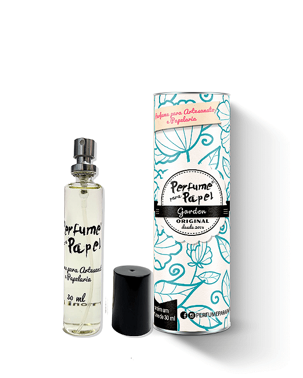 GARDEN 30 ml - Perfume para Artesanato e Papelaria - Perfume para Papel