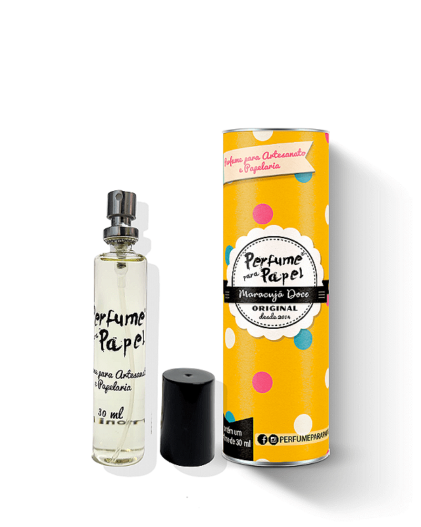 MARACUJÁ DOCE 30 ml - Perfume para Artesanato e Papelaria - Perfume para Papel