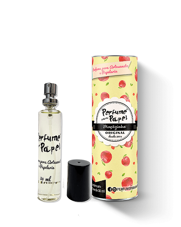 MAÇÃZINHA 30 ml - Perfume para Artesanato e Papelaria - Perfume para Papel