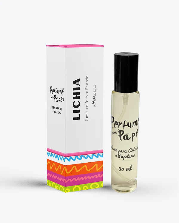 LICHIA 30 ml - Perfume para Artesanato e Papelaria - Perfume para Papel