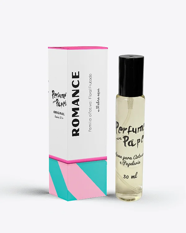 ROMANCE 30 ml - Perfume para Artesanato e Papelaria - Perfume para Papel