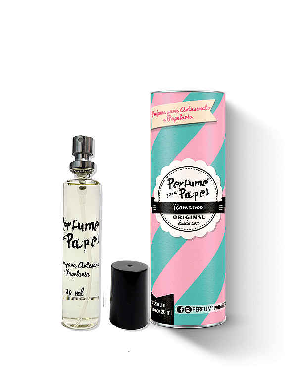 ROMANCE 30 ml - Perfume para Artesanato e Papelaria - Perfume para Papel