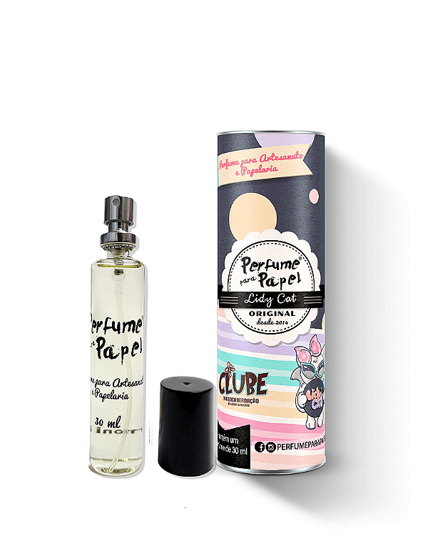 LIDY CAT 30 ml - Perfume para Artesanato e Papelaria - Perfume para Papel