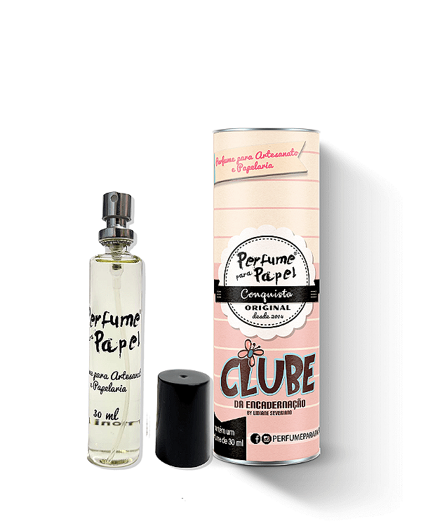 CONQUISTA 30 ml - Perfume para Artesanato e Papelaria - Perfume para Papel